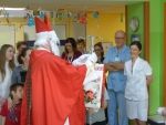 Św. Mikołaj w Oddziale Dziecięcym