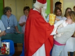 Św. Mikołaj w Oddziale Dziecięcym
