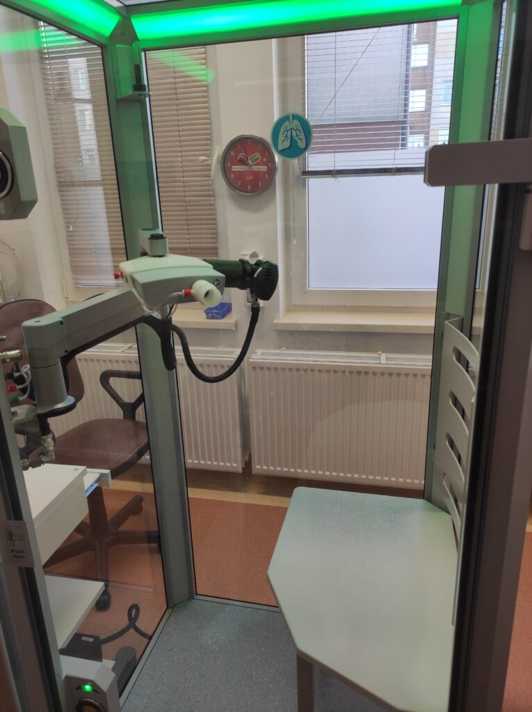 kabina dla pacjenta